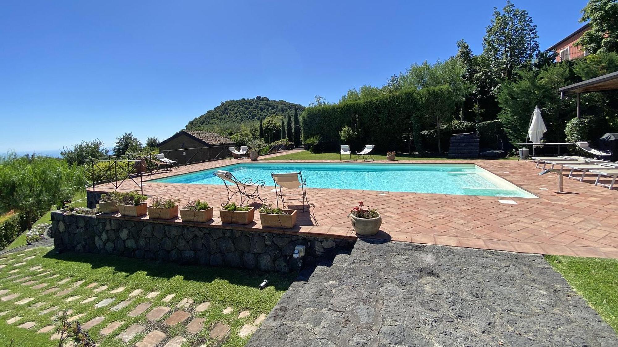 Villa Il Palmento Dell'Etna Trecastagni Exterior foto