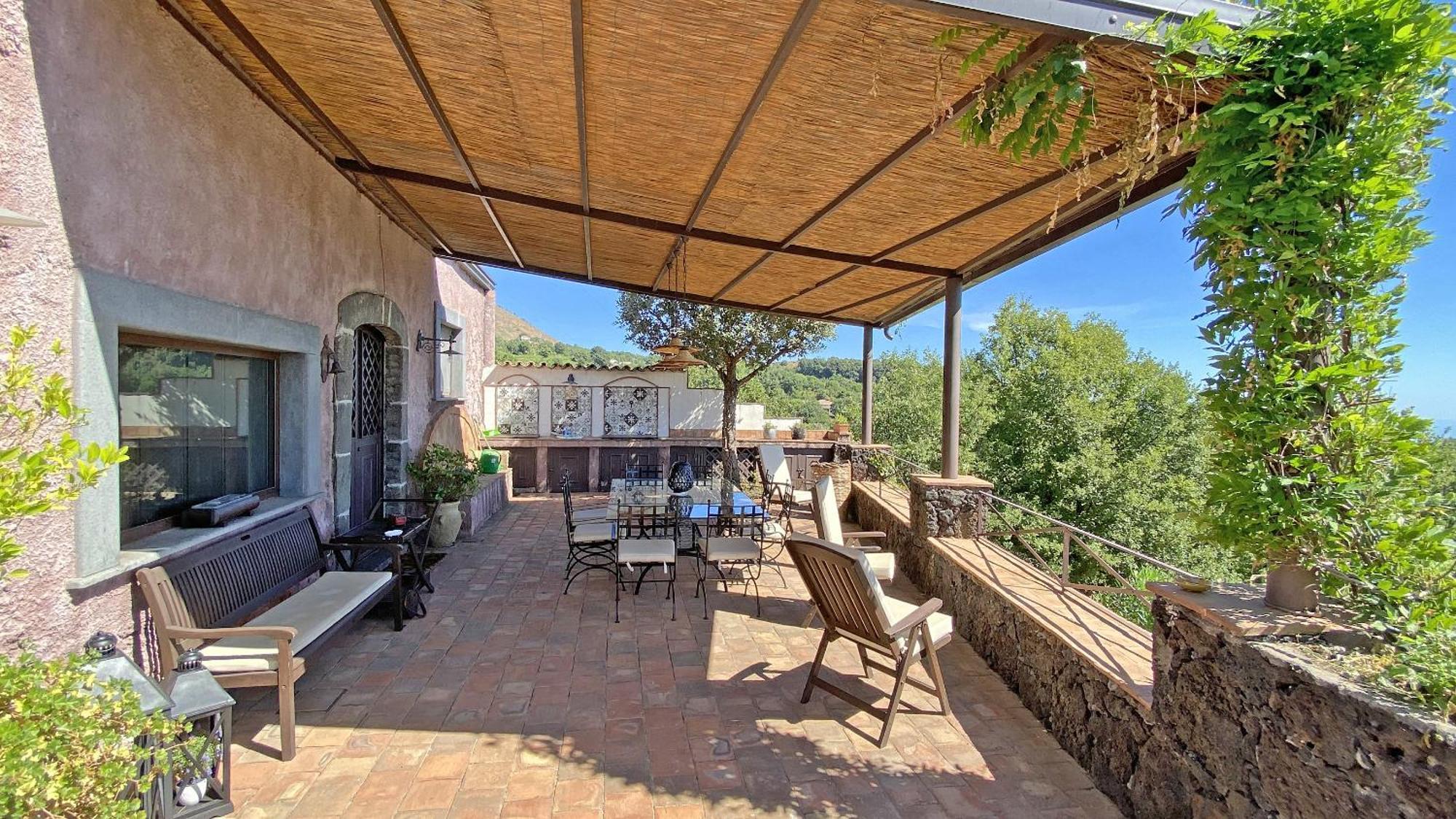 Villa Il Palmento Dell'Etna Trecastagni Exterior foto