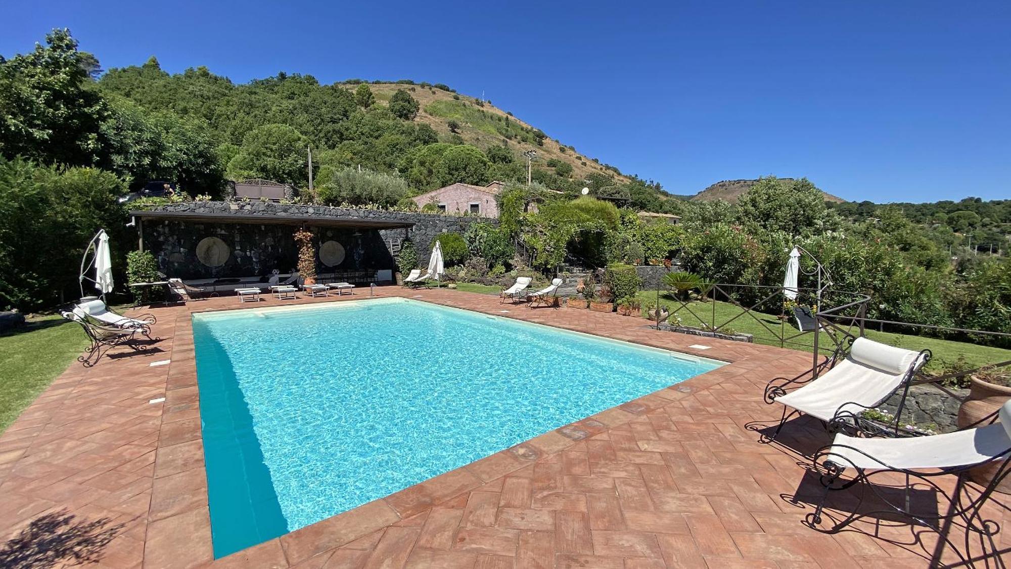 Villa Il Palmento Dell'Etna Trecastagni Exterior foto