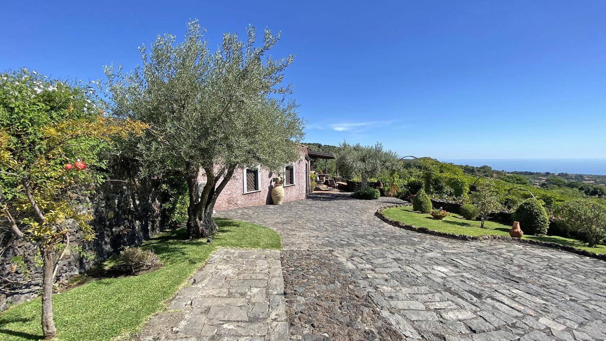 Villa Il Palmento Dell'Etna Trecastagni Exterior foto